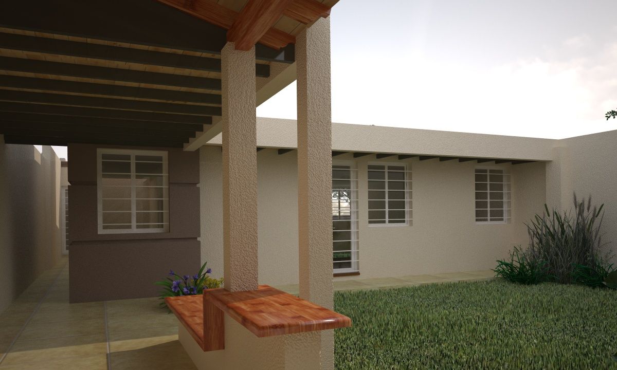 Vivienda en San Martin, Estudio Barrios Astuto Estudio Barrios Astuto Modern Garden