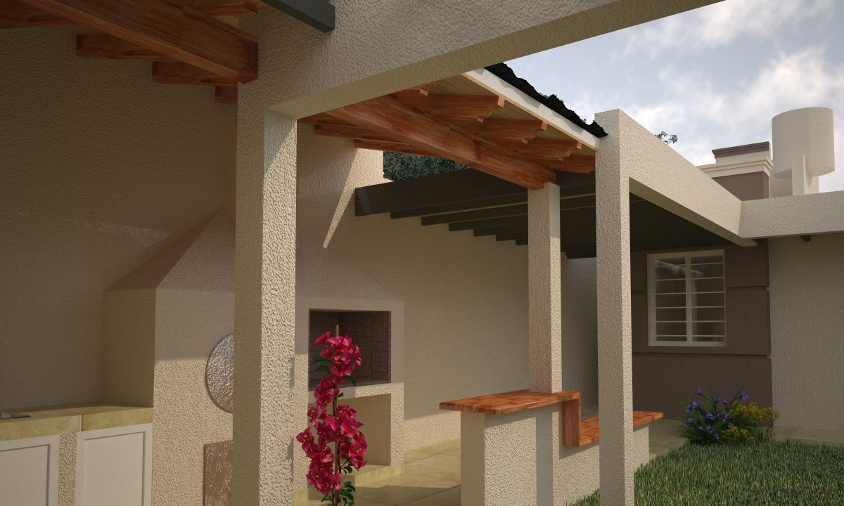 Vivienda en San Martin, Estudio Barrios Astuto Estudio Barrios Astuto Modern style gardens