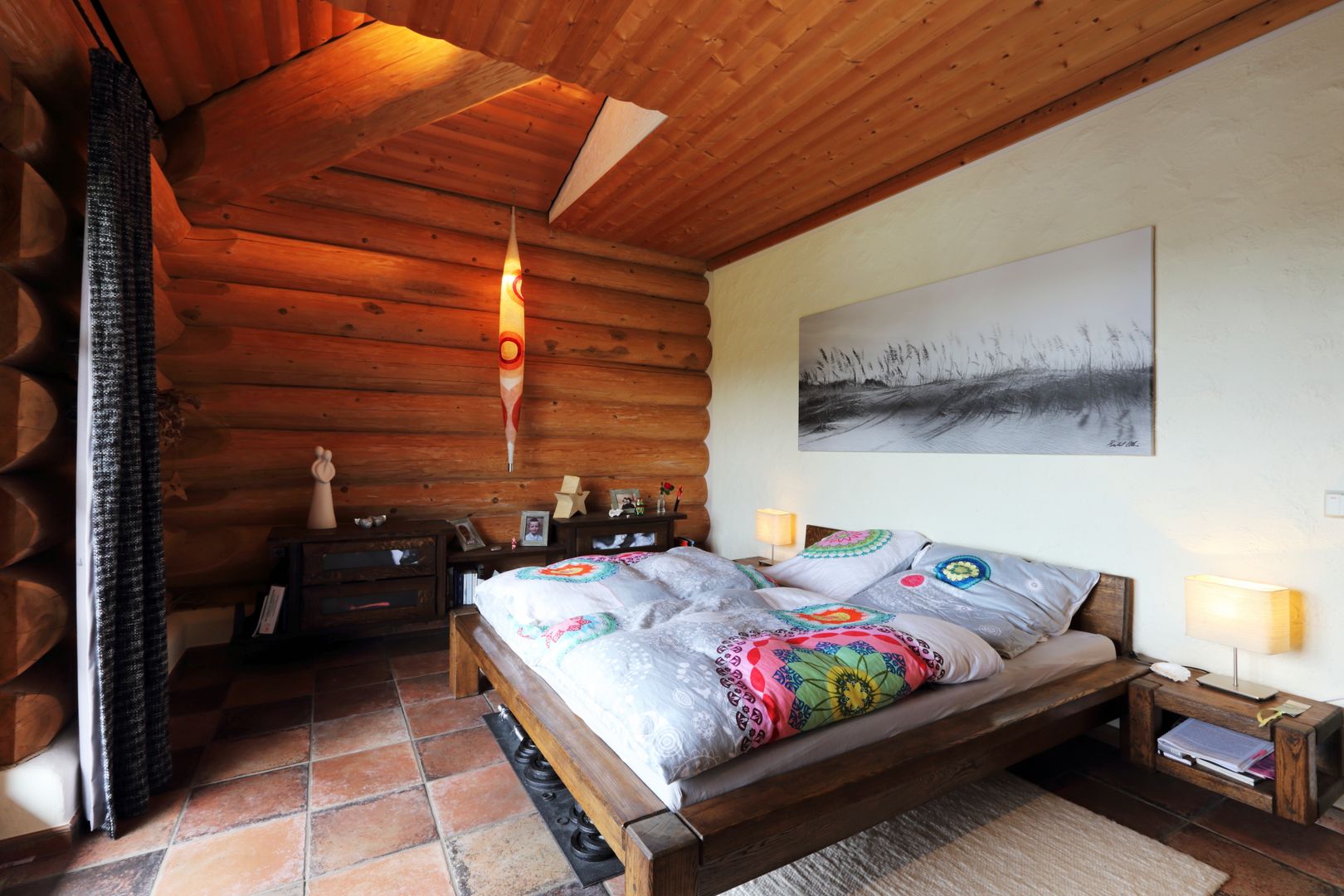 Haus Racoon Hill, das holzhaus Oliver Schattat GmbH das holzhaus Oliver Schattat GmbH Rustic style bedroom