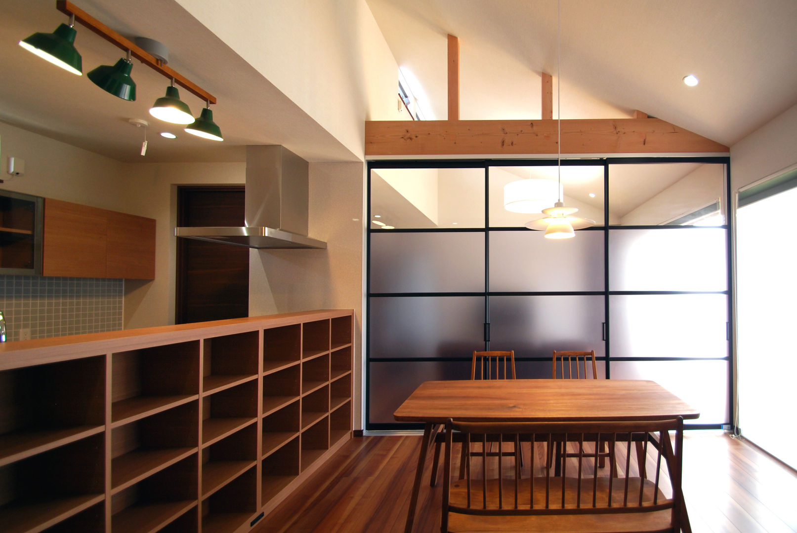 WW, Ju Design 建築設計室 Ju Design 建築設計室 Moderne eetkamers Hout Hout