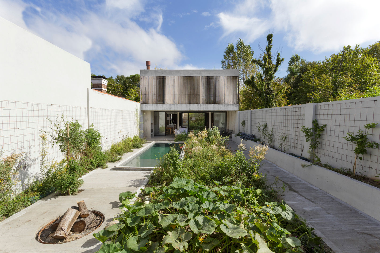 Casa MeMo - VIVIENDA UNIFAMILIAR ICONO DE LA SUSTENTABILIDAD , BAM! arquitectura BAM! arquitectura Modern houses Concrete