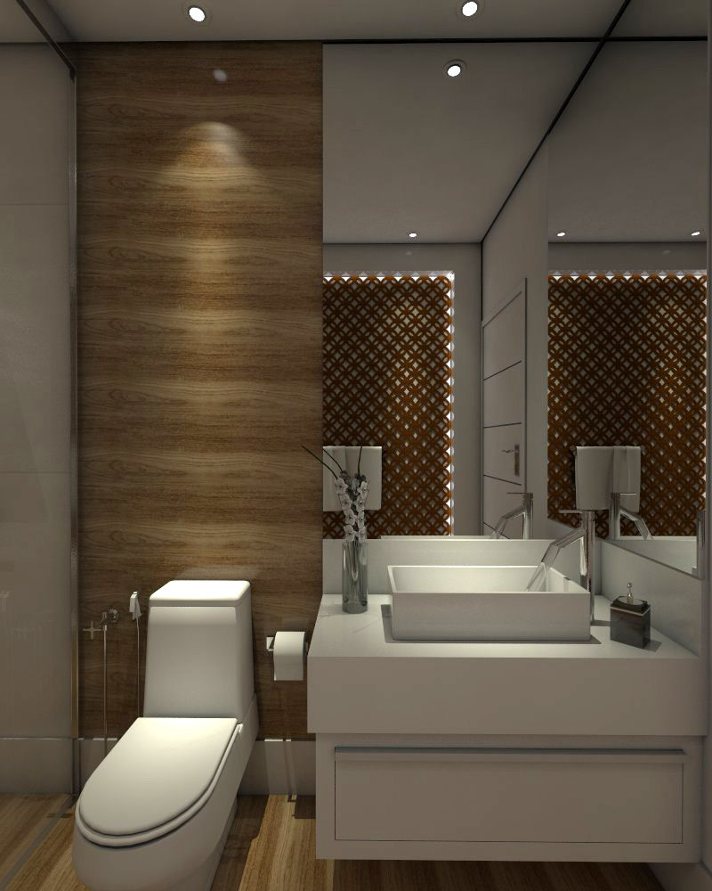 homify Modern bathroom