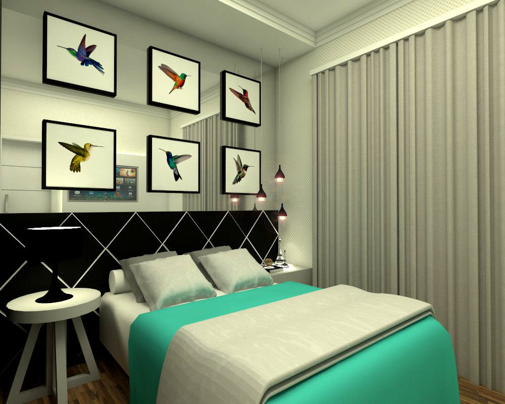 homify Modern style bedroom