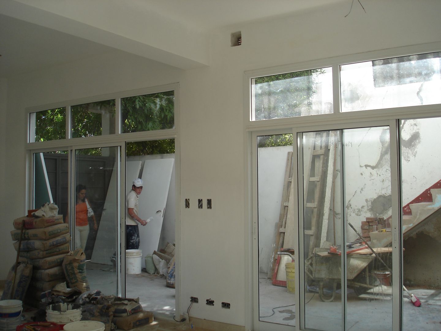 REMODELACION PH EN VILLA DEVOTO, ARQUITECTA MORIELLO ARQUITECTA MORIELLO 모던스타일 거실