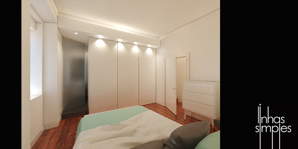Quarto principal (suite) / Master bedroom (suite) homify Quartos modernos