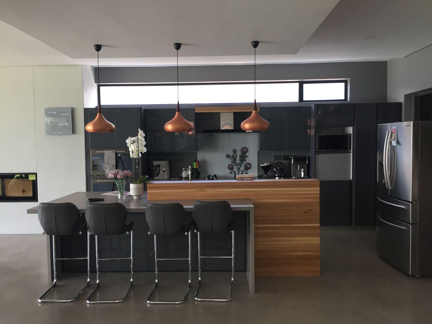 House Verster - Johannesburg , Graftink Interior and Architectural Design Studio Graftink Interior and Architectural Design Studio Modern kitchen