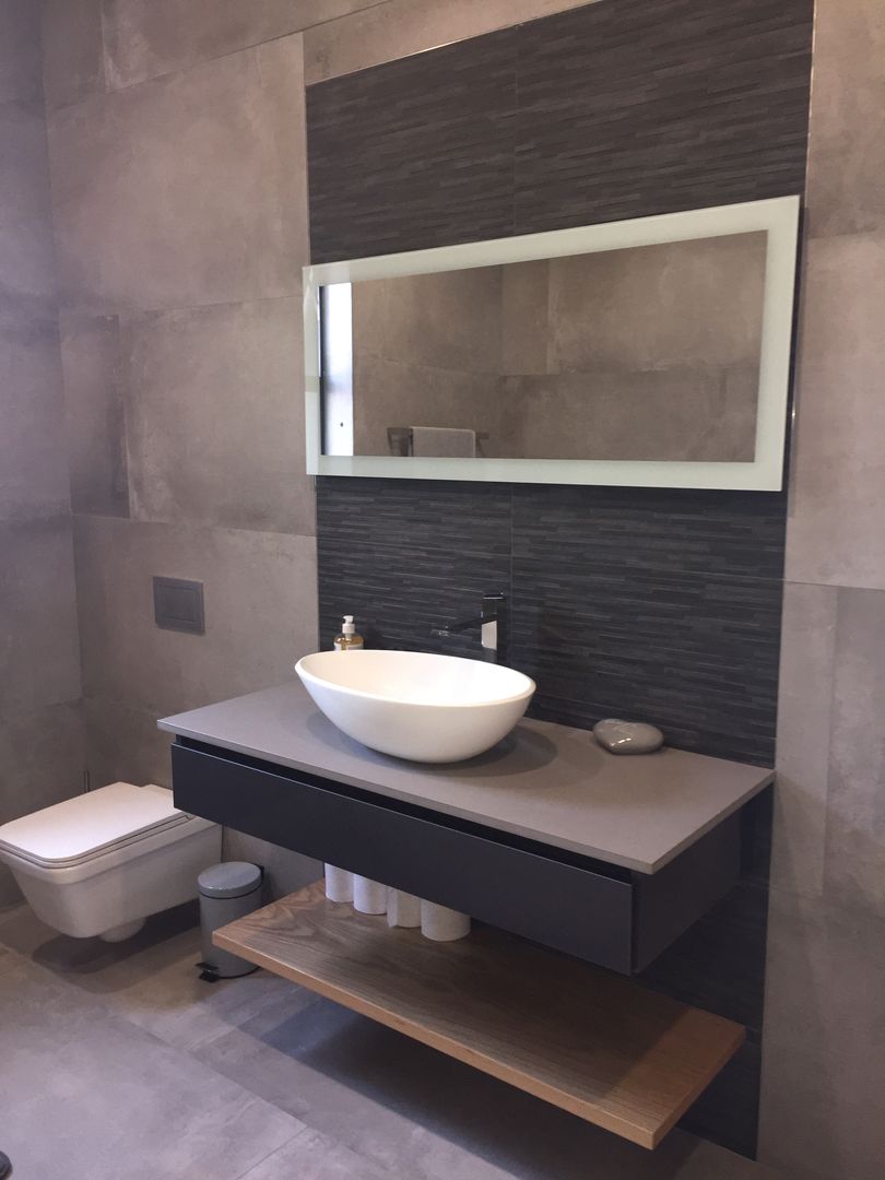 House Verster - Johannesburg , Graftink Interior and Architectural Design Studio Graftink Interior and Architectural Design Studio Modern bathroom