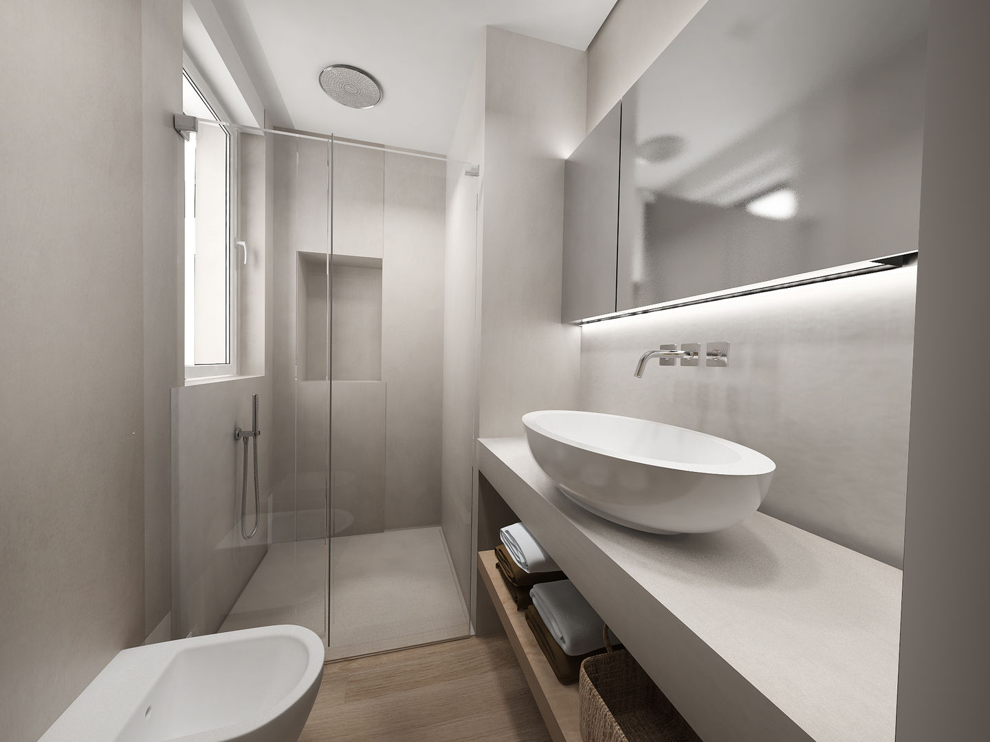 homify Minimalist style bathroom