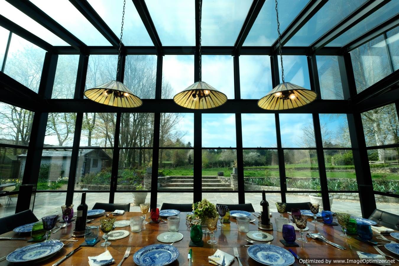 Rowood Farmhouse homify Modern dining room Mondrian,Box Extension,Glass Box,Privacy Glass,Contemporary Home