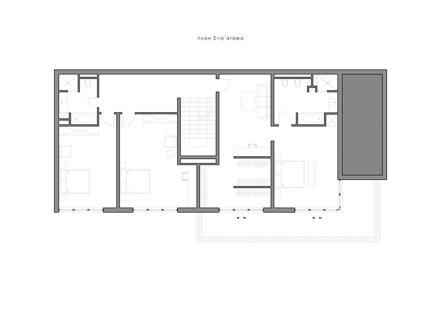 Дом в Крыму, Максим Любецкий Максим Любецкий Maisons minimalistes