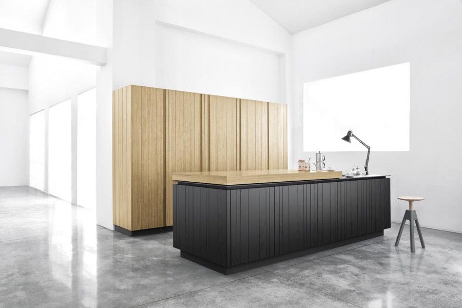 Borgo, POLARISLife POLARISLife Modern kitchen Wood Wood effect Bench tops