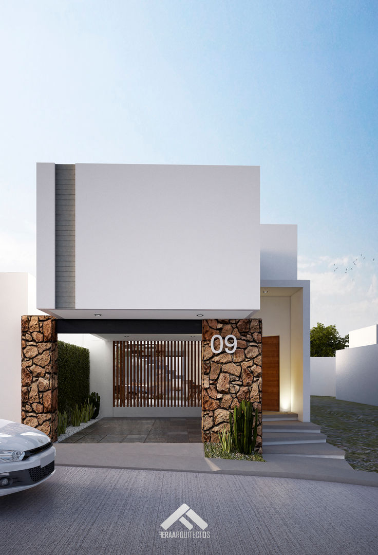 CASA HERNANDEZ, FERAARQUITECTOS FERAARQUITECTOS Maisons minimalistes