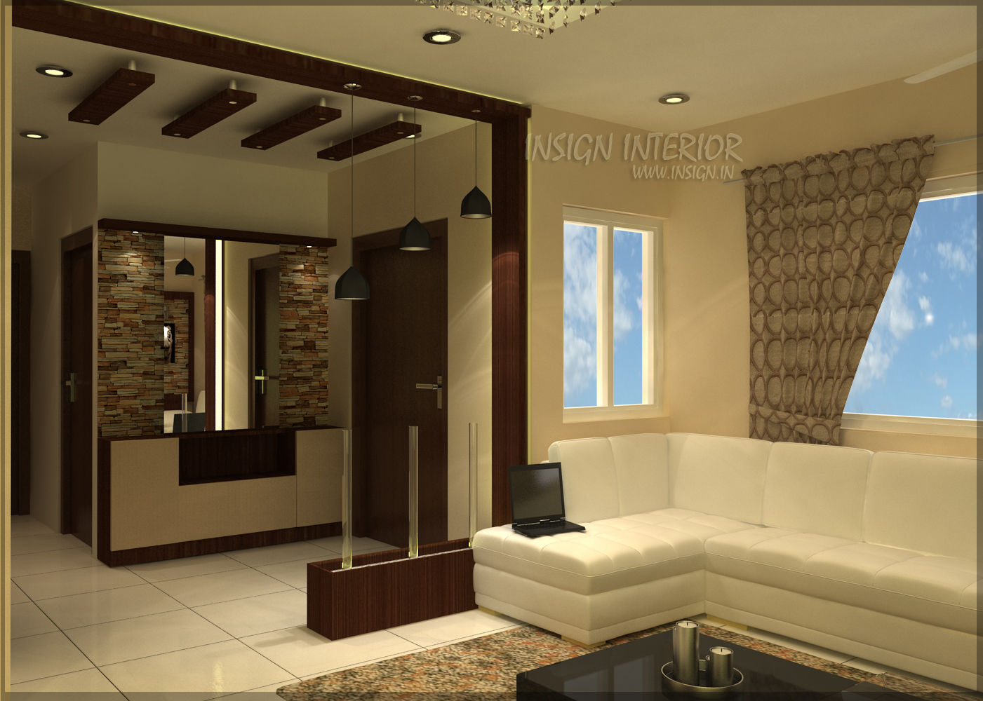 Mr. Praveen. , Insign Insign Modern living room Engineered Wood Transparent