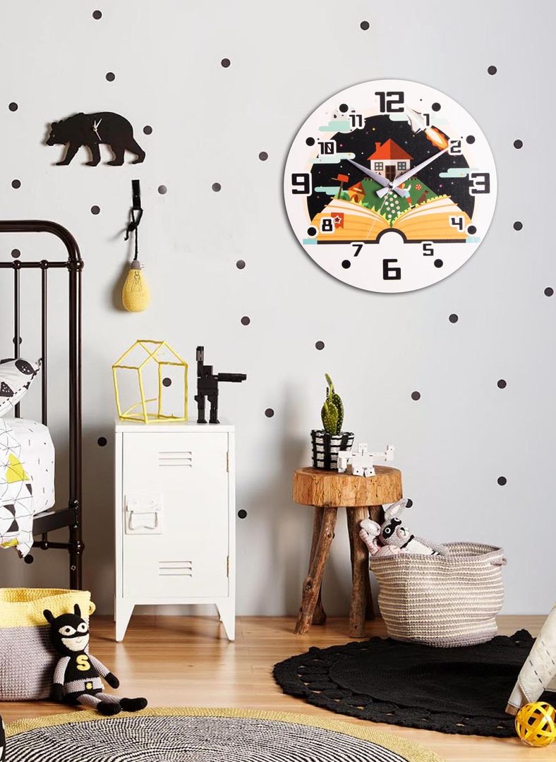 Canvas Design - Wall Clocks, Canvas Design Canvas Design Chambre d'enfant moderne Accessoires & décorations