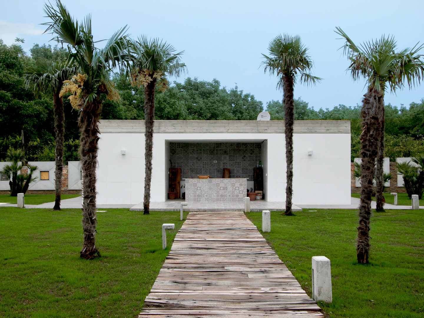 Villa Unifamiliare, Imperatore Architetti Imperatore Architetti Jardines de estilo mediterráneo