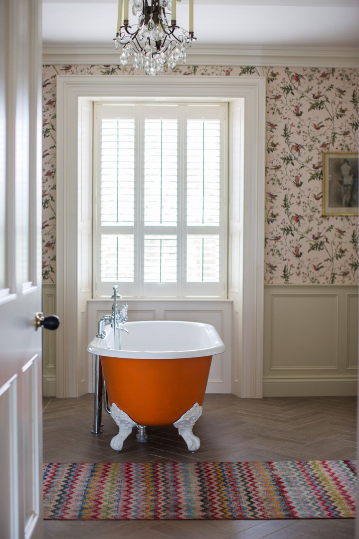 Country Manor Bathroom Thompson Clarke Classic style bathroom Country Manor,Bathroom,Free standing bath,claw footed bath