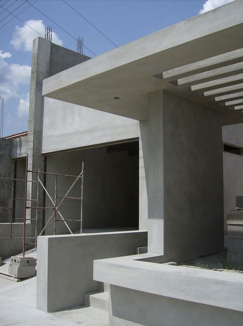 Avance de obra MARATEA estudio Casas estilo moderno: ideas, arquitectura e imágenes Concreto reforzado