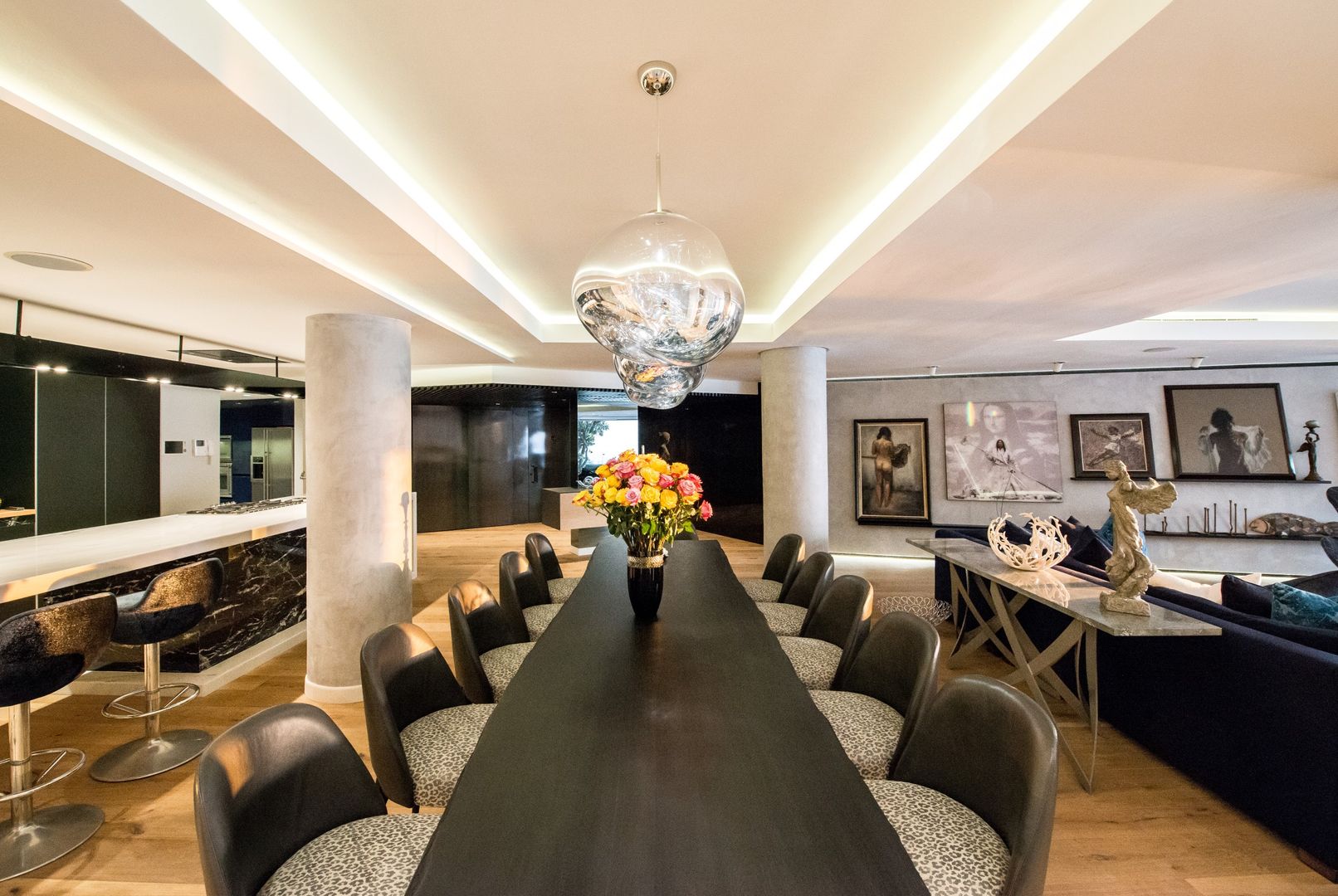Luxurious Clifton Apartment, Inhouse Inhouse Sala da pranzo moderna