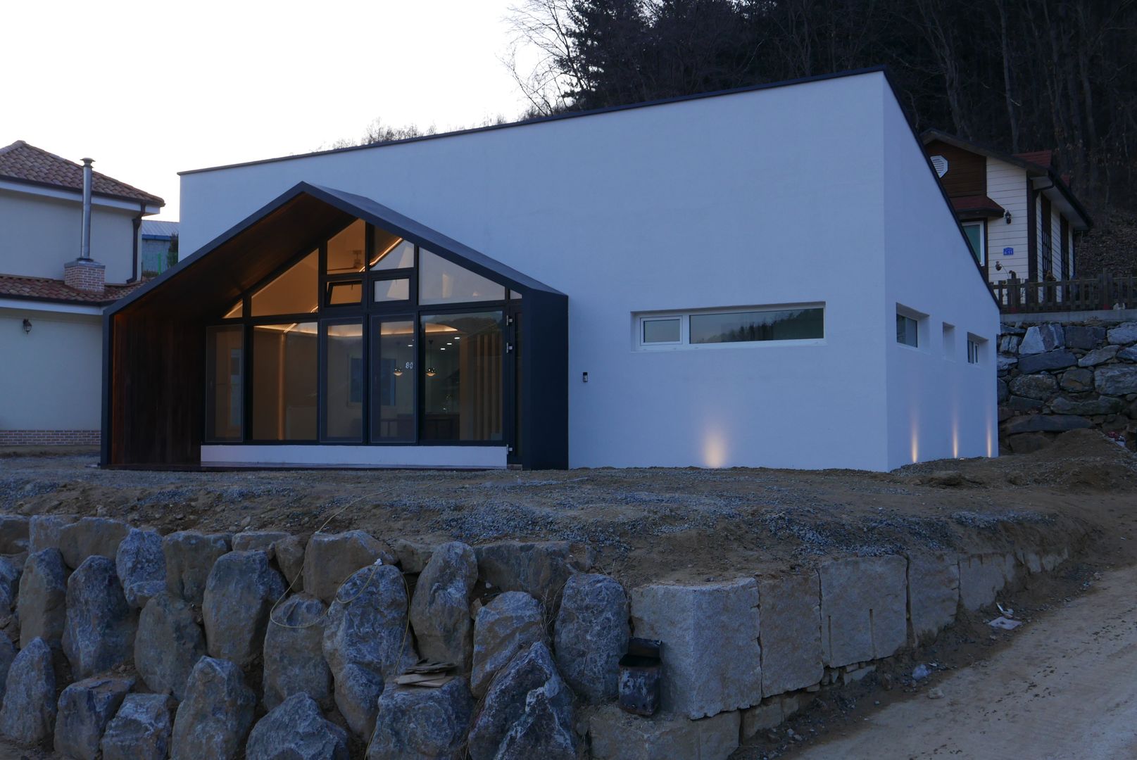 남양주 주택 HAPPY HOUSE, bomhousing bomhousing Casas modernas: Ideas, diseños y decoración