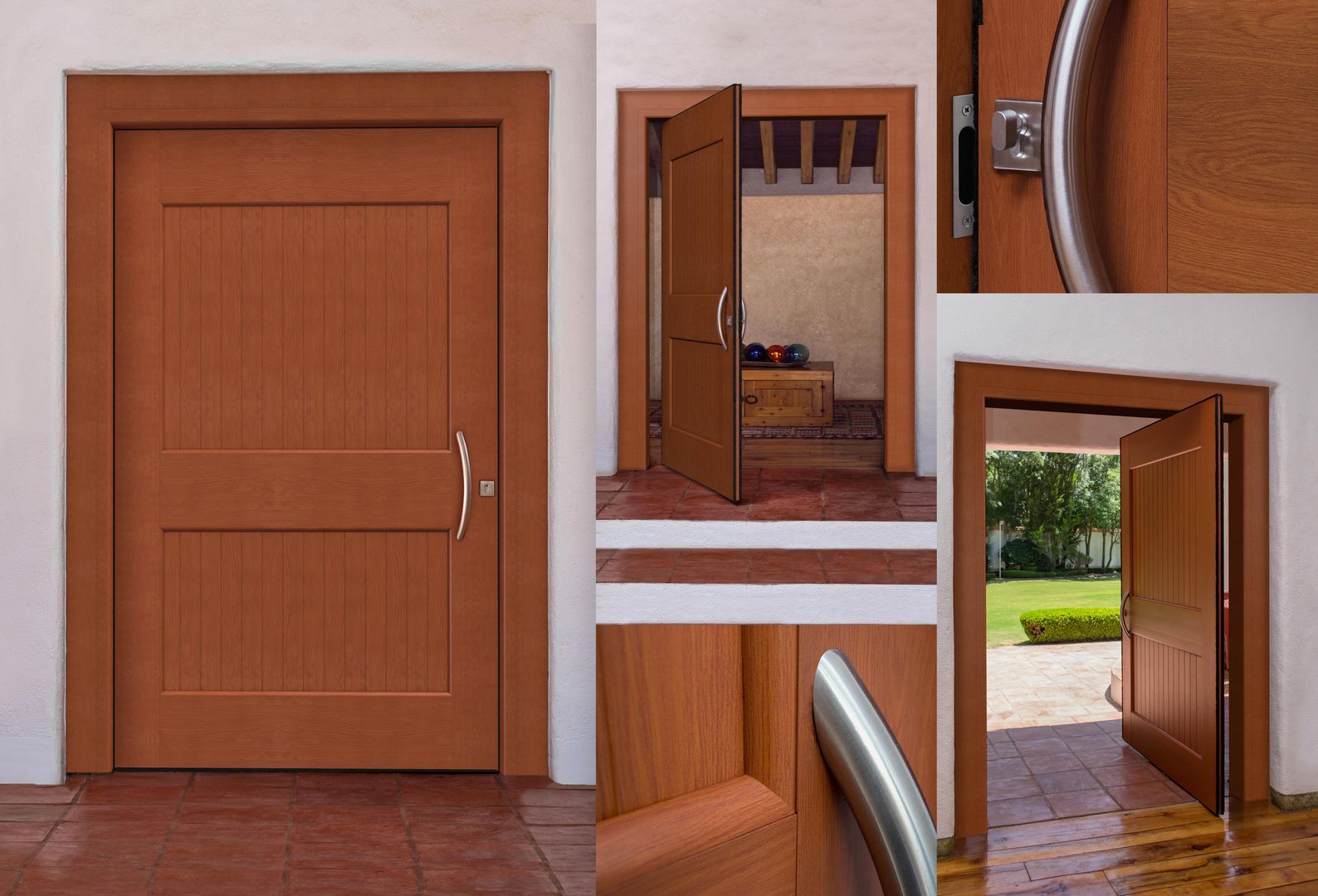 homify Modern style doors Aluminium/Zinc Doors