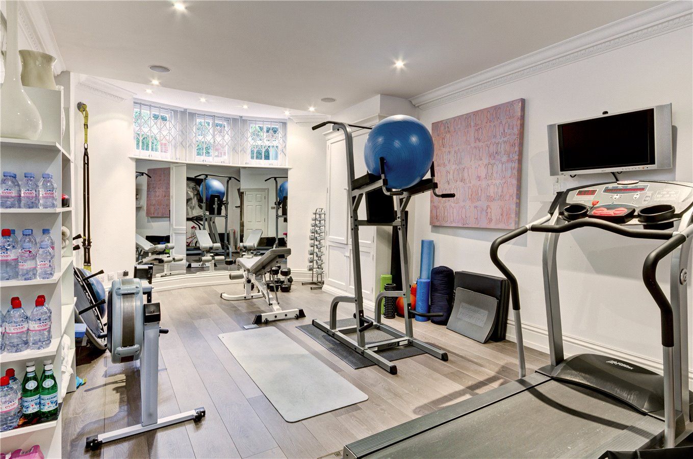 Trebovir Road, SW5, APT Renovation Ltd APT Renovation Ltd Ruang Fitness