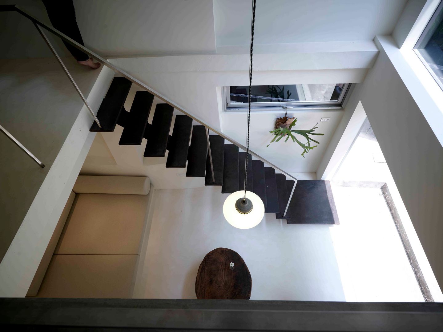 漂亮家居_Ason house, 本晴設計 本晴設計 Minimalist corridor, hallway & stairs