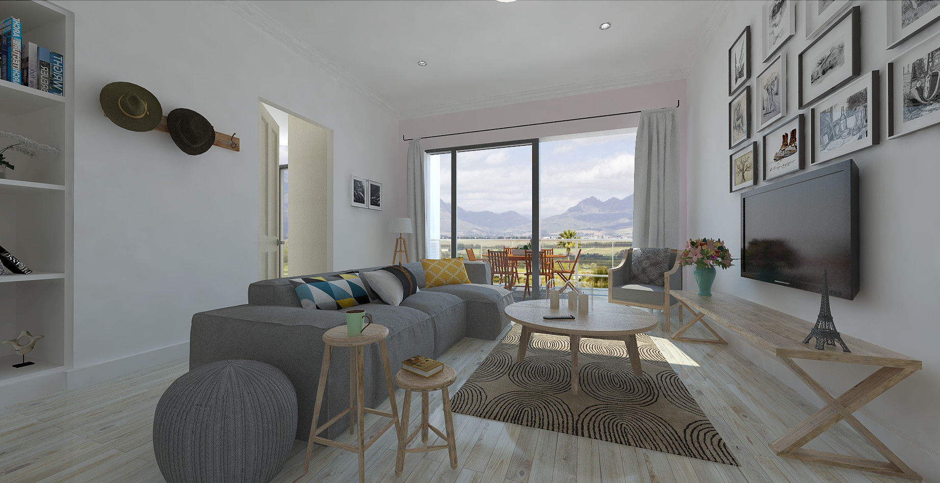 Le Recolte Retirement Village, Modo Modo Modern living room