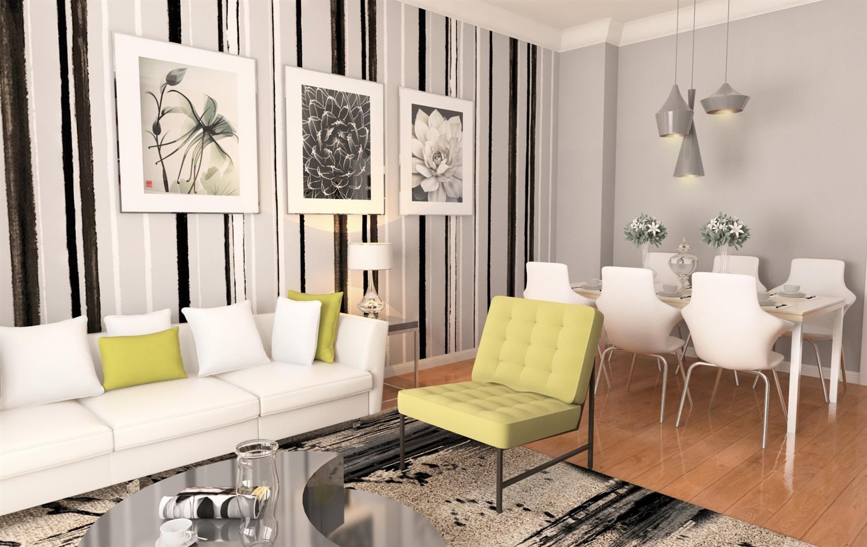 BGC Yunuseli Toki / Bursa, GEKADESIGN GEKADESIGN Modern living room