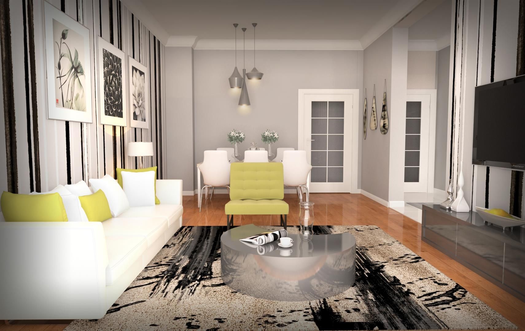 BGC Yunuseli Toki / Bursa, GEKADESIGN GEKADESIGN Modern living room