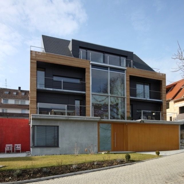 HAUS AM BODENSEE, ARCHITEKTEN GECKELER ARCHITEKTEN GECKELER Modern Houses Wood Wood effect