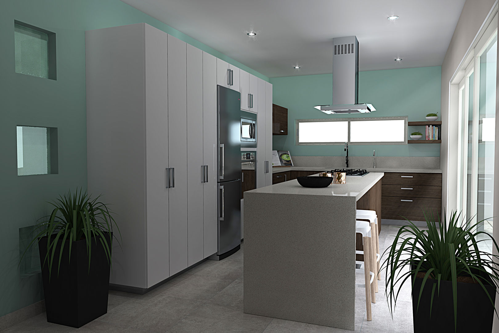 homify Modern Mutfak Ahşap Ahşap rengi