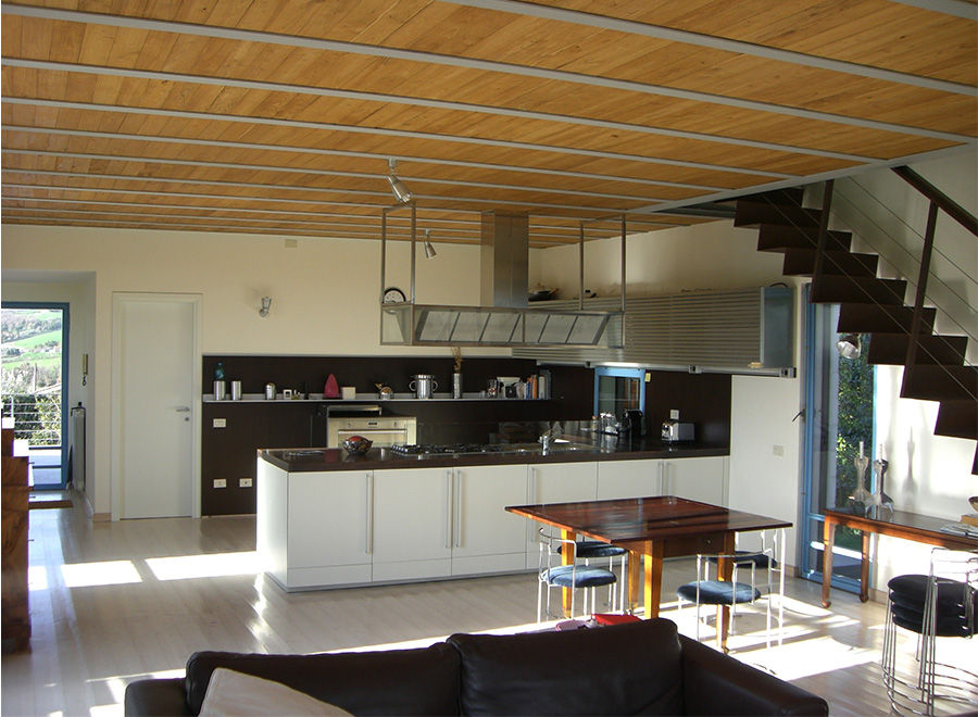 Villa Privata (Trevignano Romano) , Studio Crachi Studio Crachi Modern kitchen