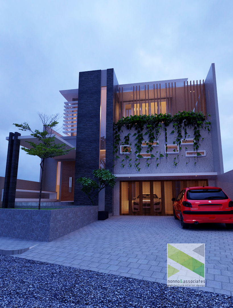 Rumah Tinggal di Jogjakarta, nonno+associates nonno+associates บ้านและที่อยู่อาศัย