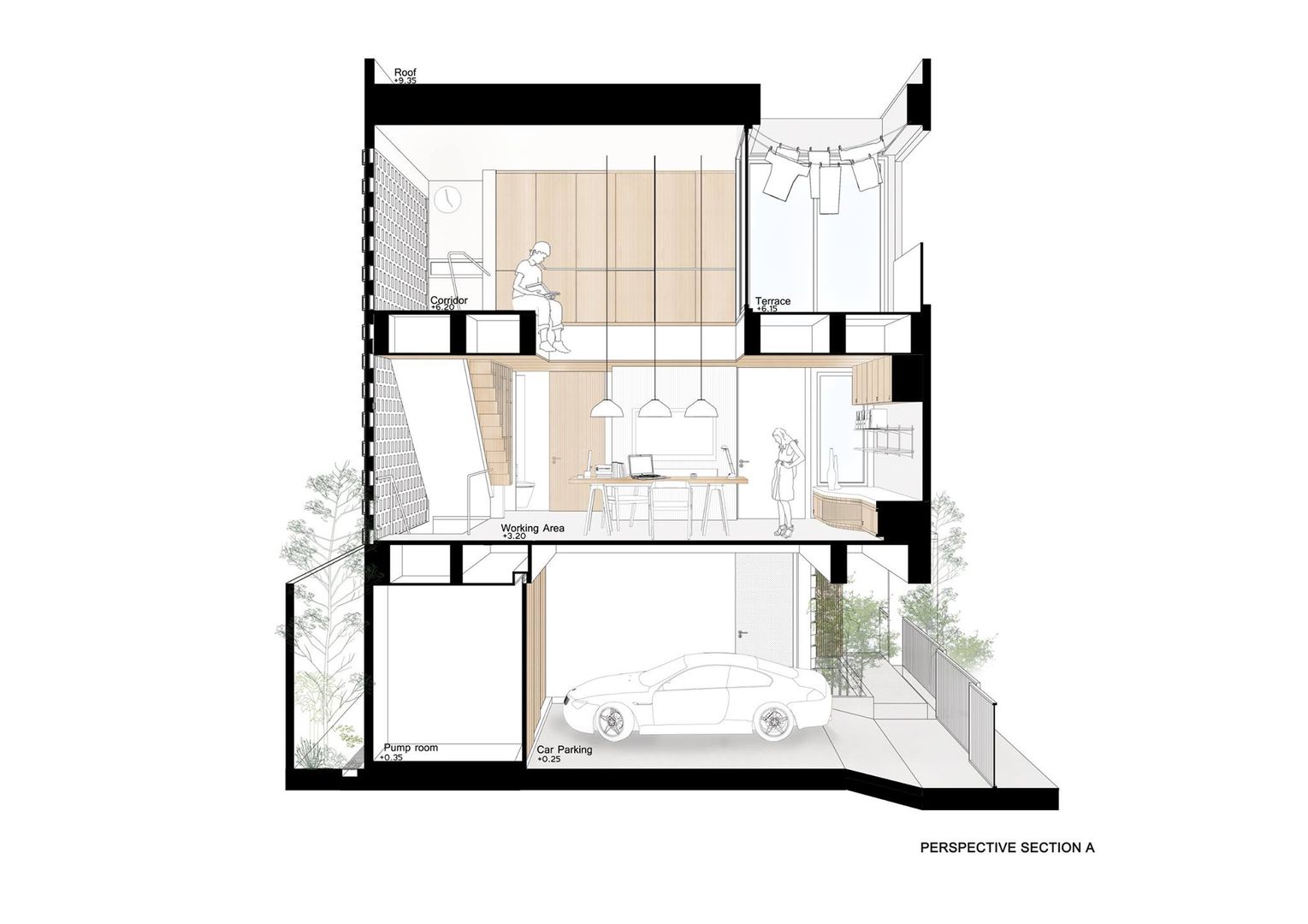 BS-HOUSE, FATTSTUDIO ARCHITECT Co.,Ltd FATTSTUDIO ARCHITECT Co.,Ltd