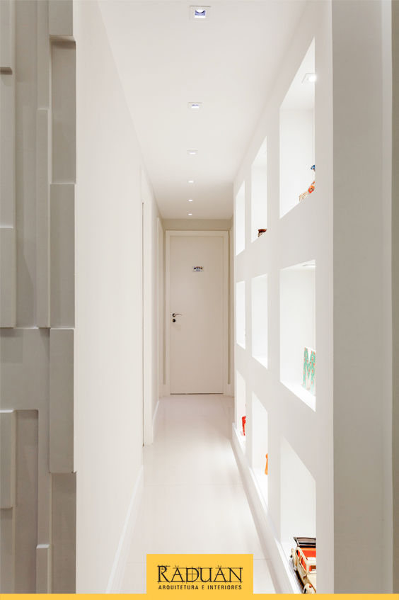 homify Modern corridor, hallway & stairs