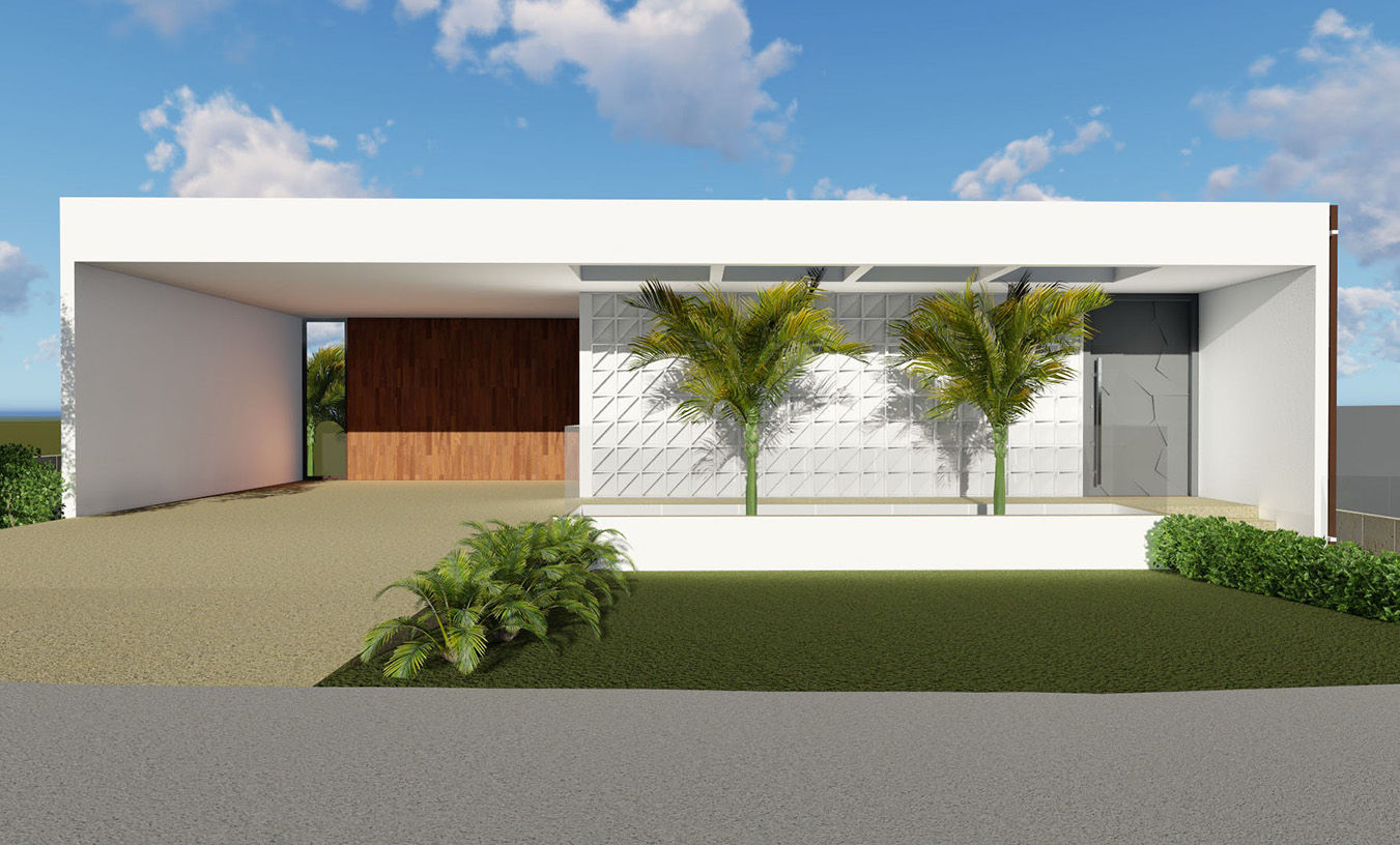 ARQUITETURA RESIDENCIAL ITUPEVA VILLAGE MORRO ALTO, Aresto Arquitetura Aresto Arquitetura منازل