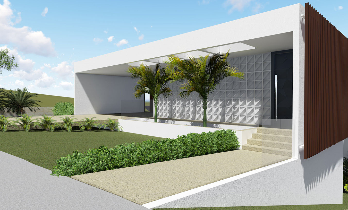 ARQUITETURA RESIDENCIAL ITUPEVA VILLAGE MORRO ALTO, Aresto Arquitetura Aresto Arquitetura منازل