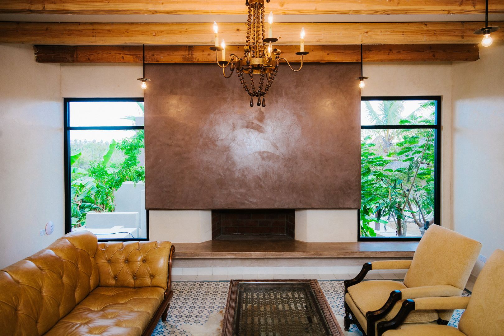 CASA AGUA LUNA, HA Arquitectos HA Arquitectos Eclectic style living room