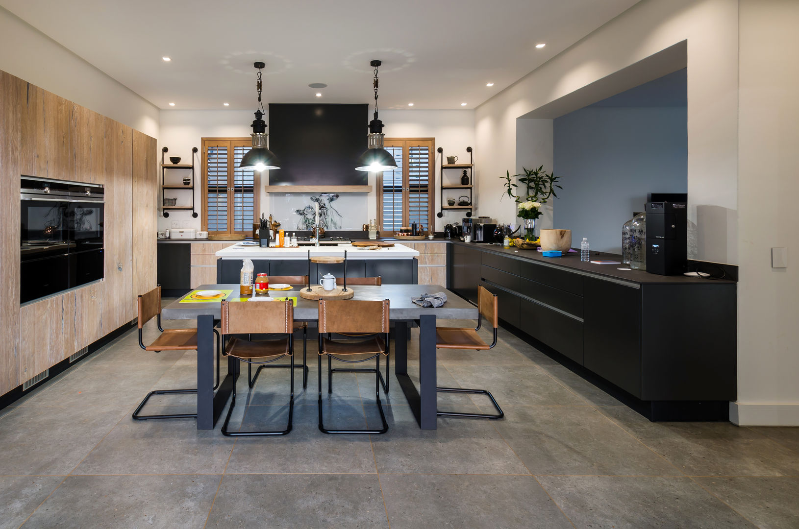 Modern Farmhouse - Silverlakes Nature Reserve Karel Keuler Architects Modern style kitchen