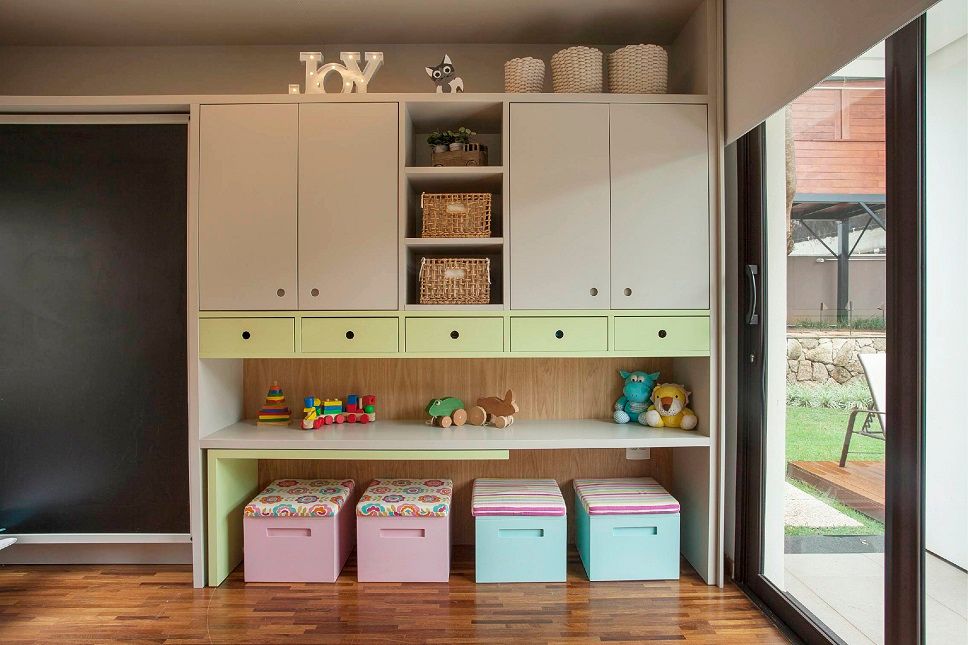 Projeto de Interiores - Barão, Del Nero Da Fonte Arquitetura Del Nero Da Fonte Arquitetura Modern nursery/kids room