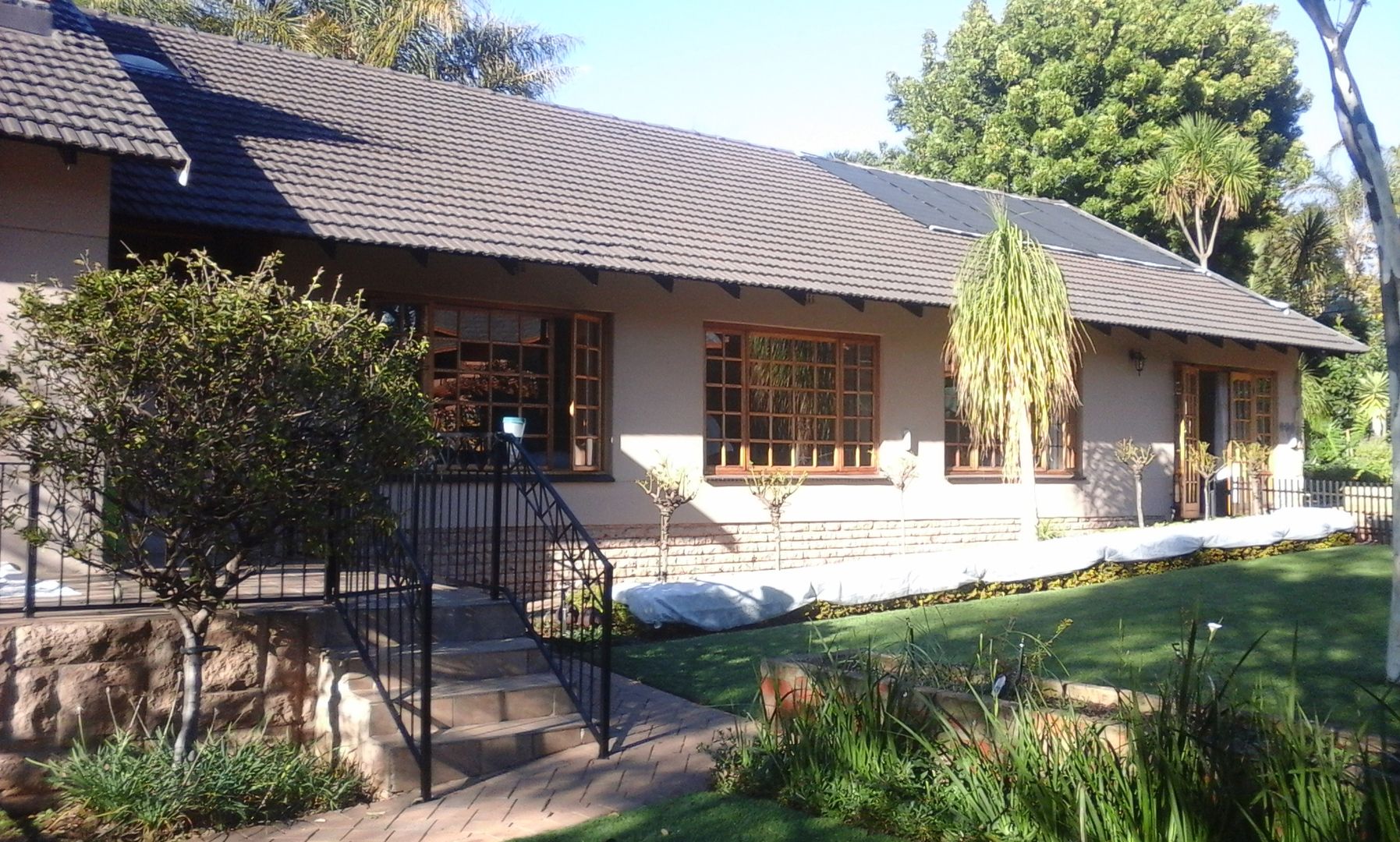 front view - before ALUWOOD WINDOWS AND DOORS