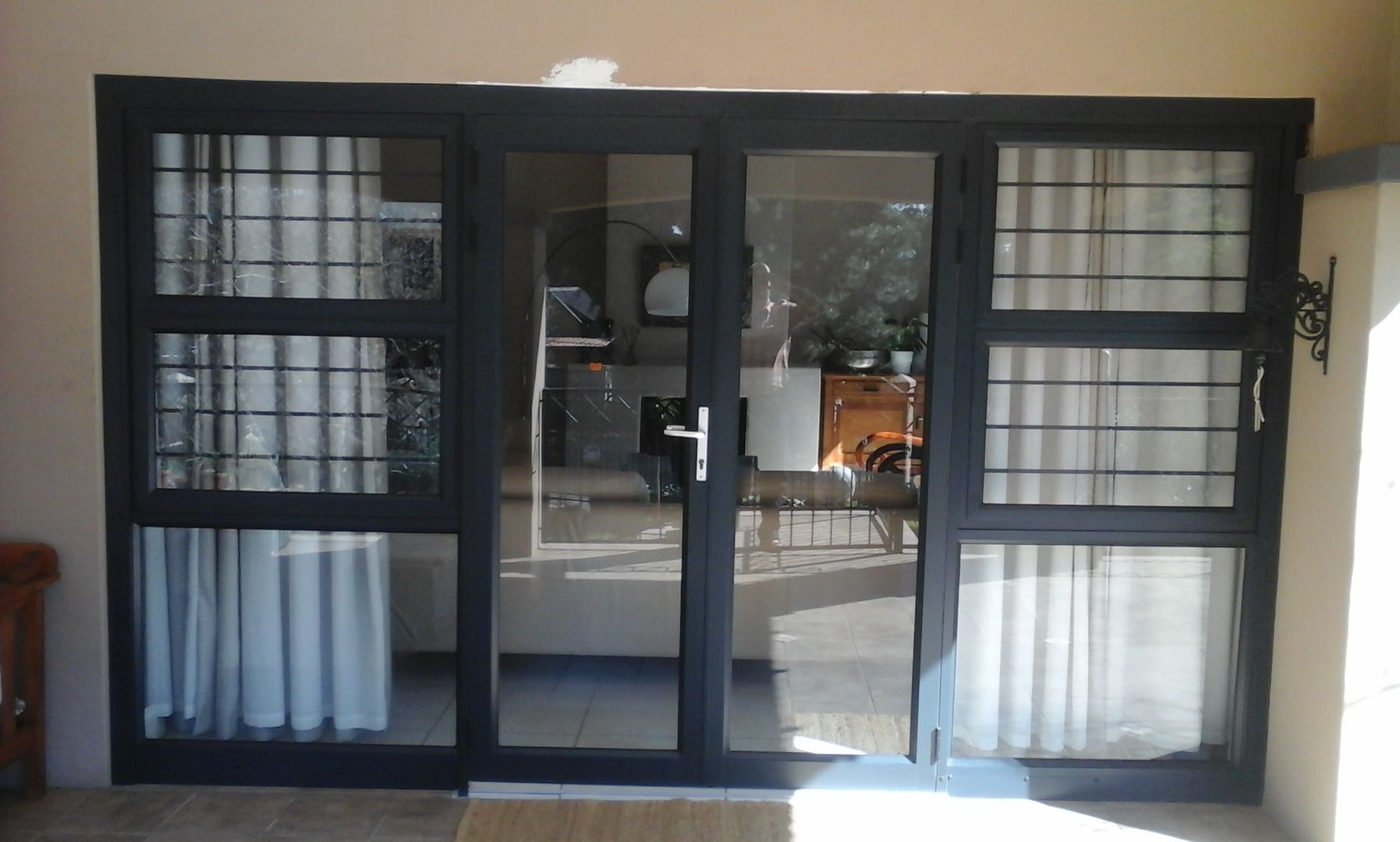 patio door - after ALUWOOD WINDOWS AND DOORS