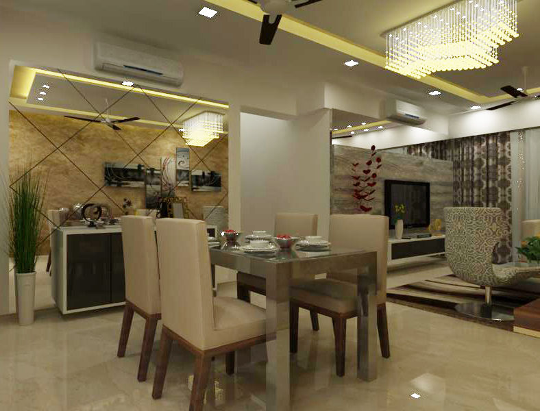 Residence at Powai, A Design Studio A Design Studio Minimalistyczny salon