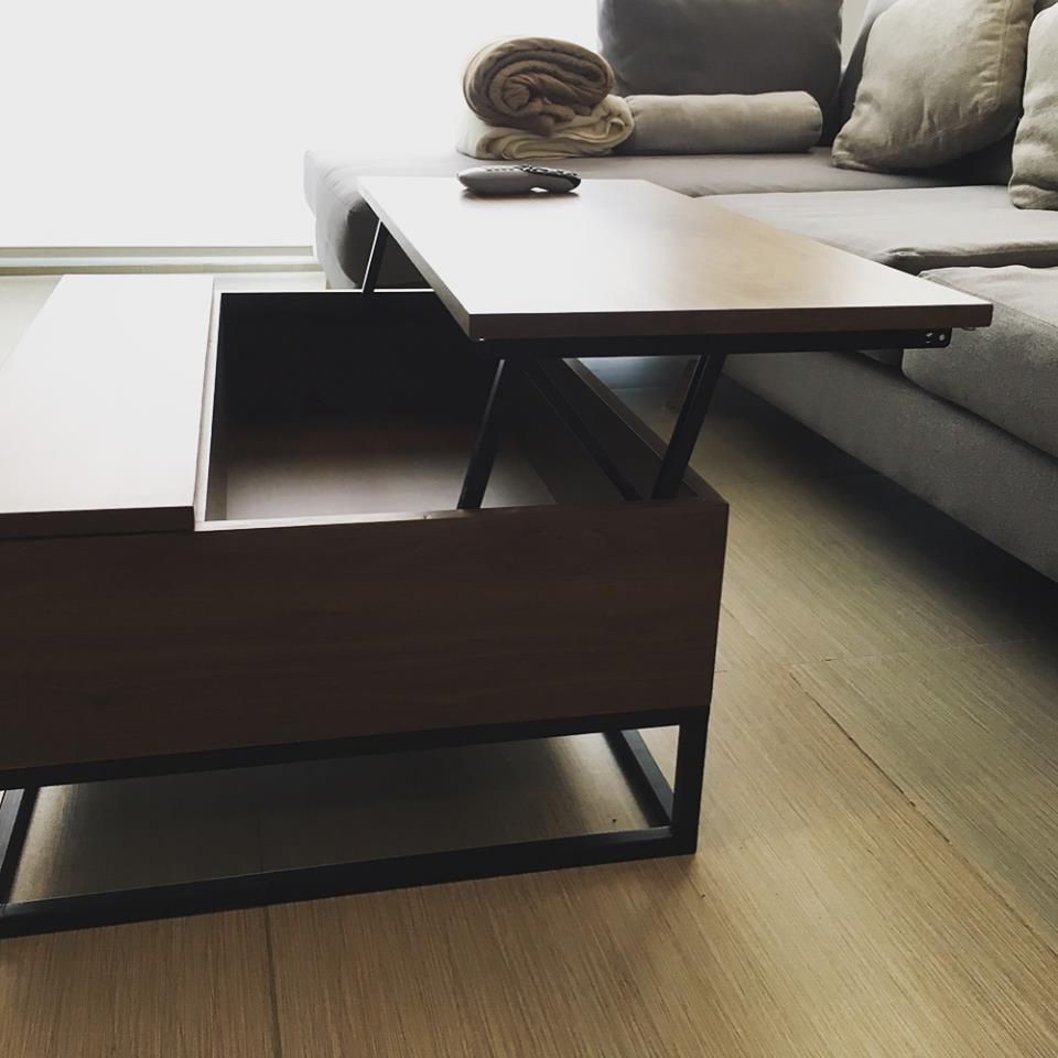 Mesa de centro Clorofilia Salas de estilo industrial Madera Acabado en madera Mesas de centro y auxiliares