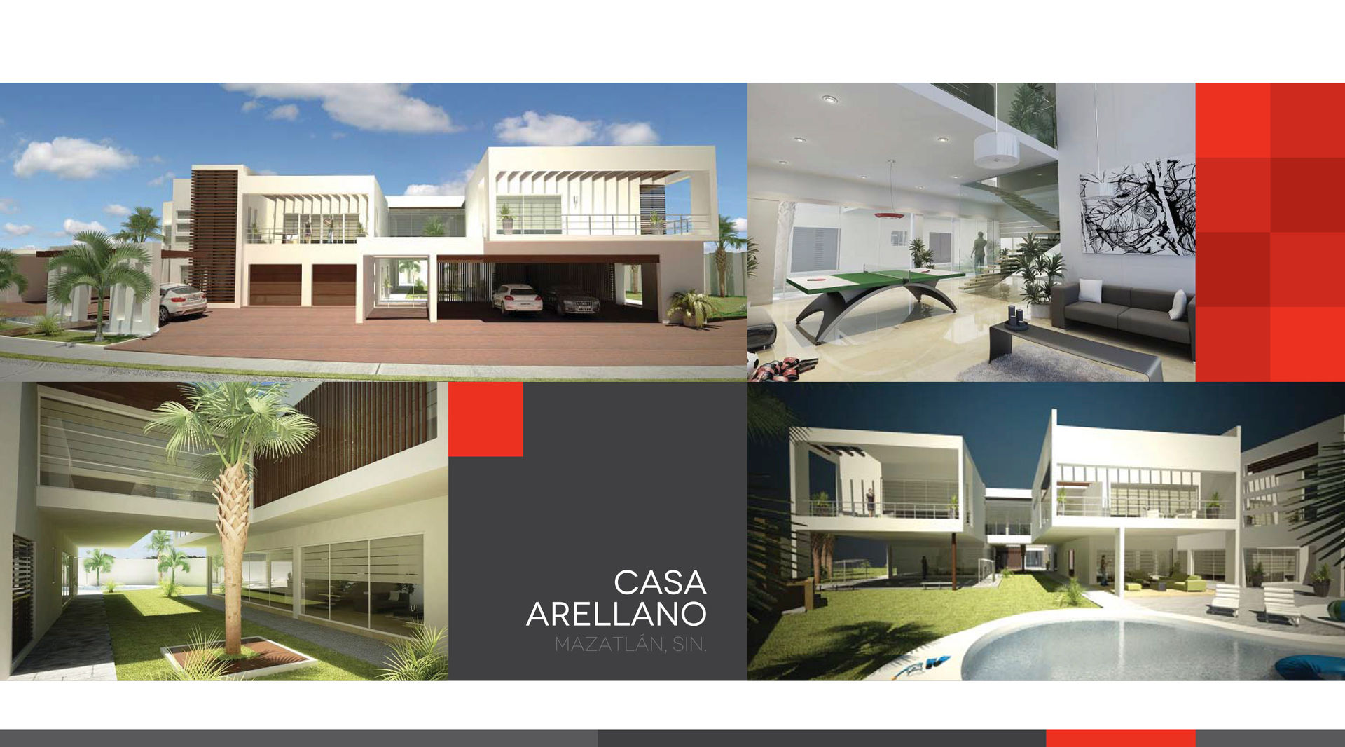 Casa Arellano homify Casas modernas Concreto