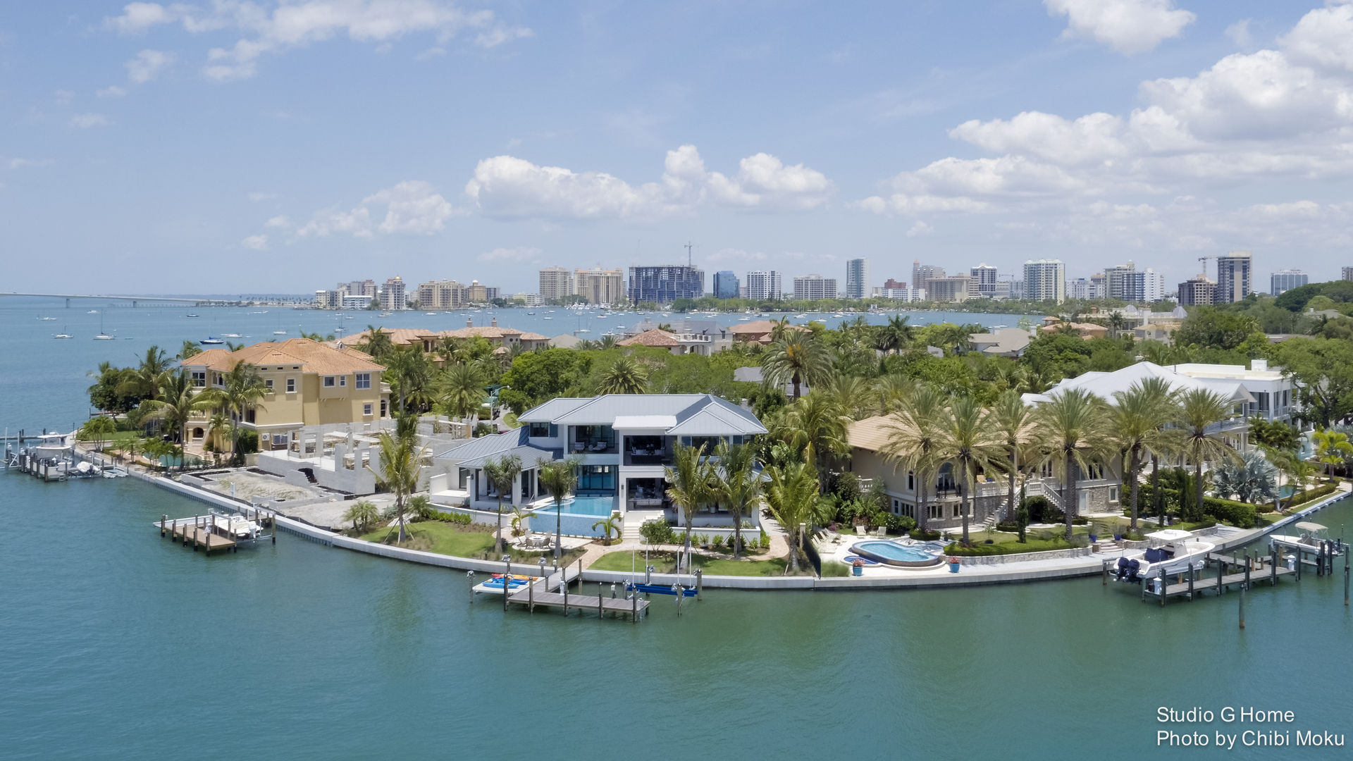 Studio G & Steve Murray | Paradise on S. Bay | Sarasota, FL, Chibi Moku Architectural Films Chibi Moku Architectural Films Nowoczesne domy Beton