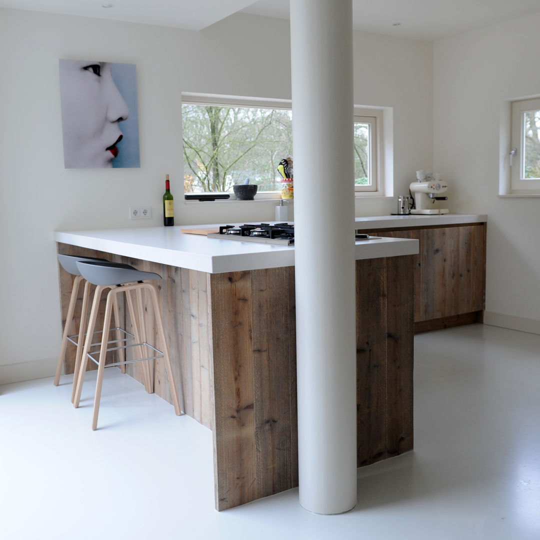 Steigerhouten keuken, RestyleXL RestyleXL Modern Kitchen