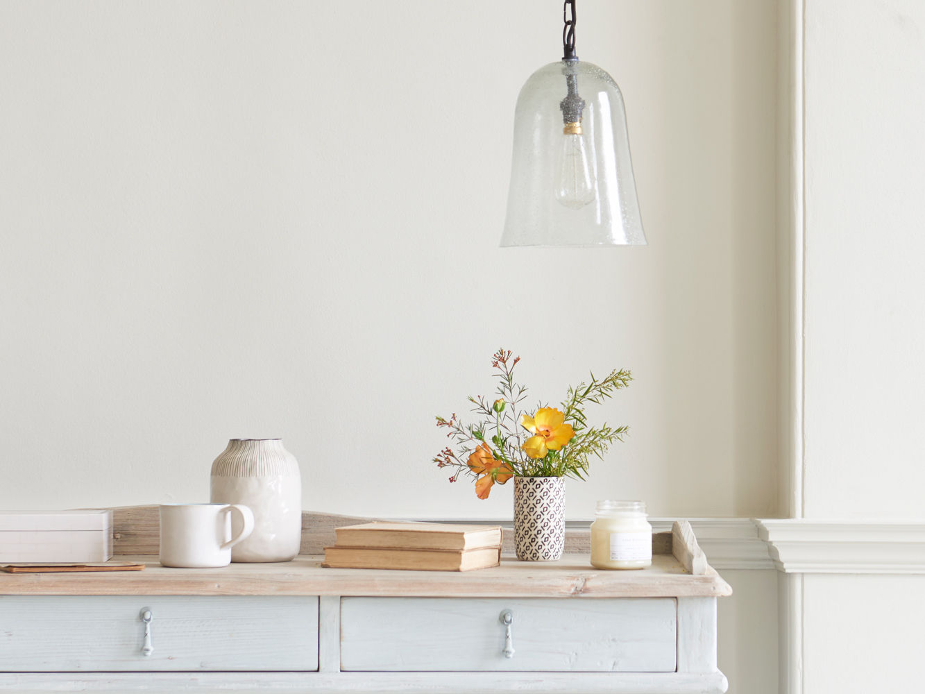 Cloche pendant light homify Dapur Modern Lighting