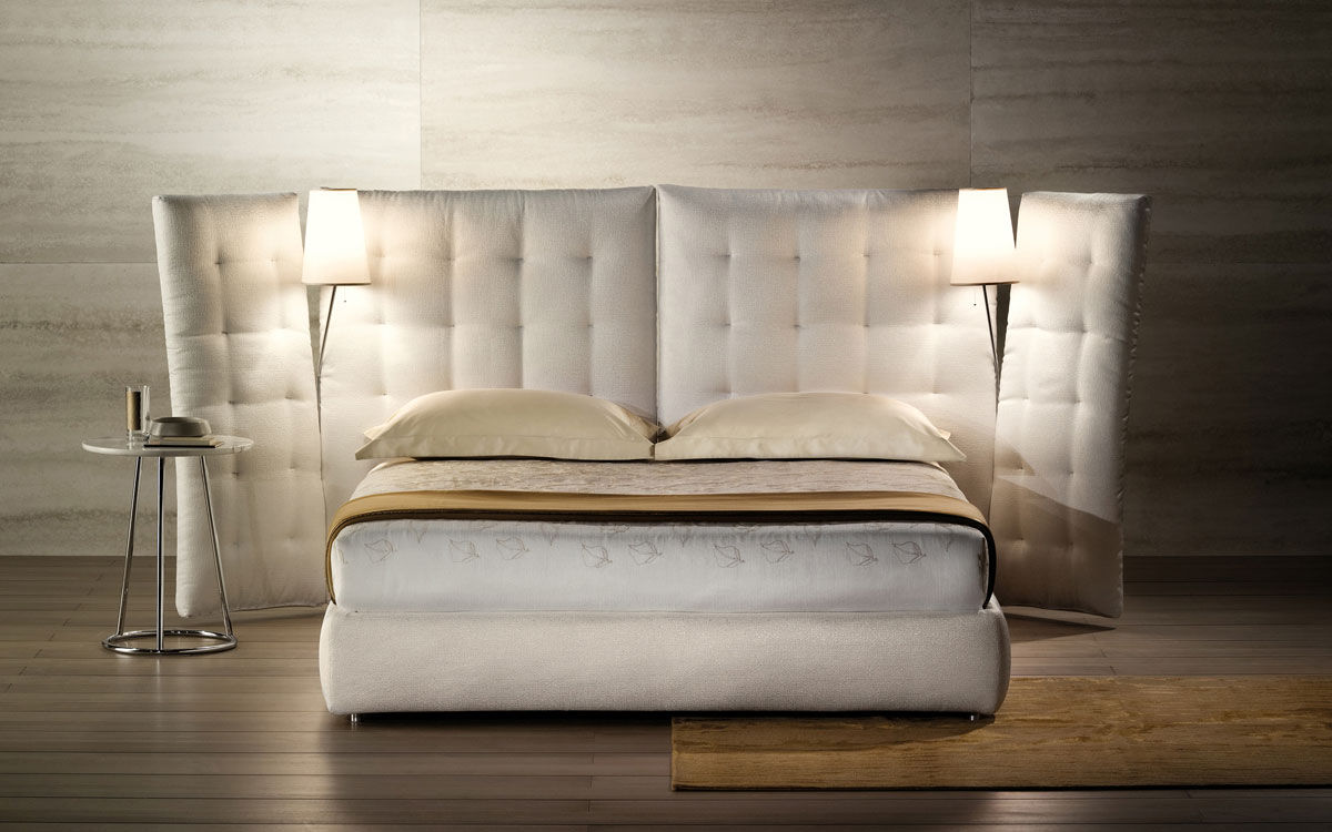 Flou, CORSO MOLIERE PROYECTOS CORSO MOLIERE PROYECTOS Eclectic style bedroom Beds & headboards