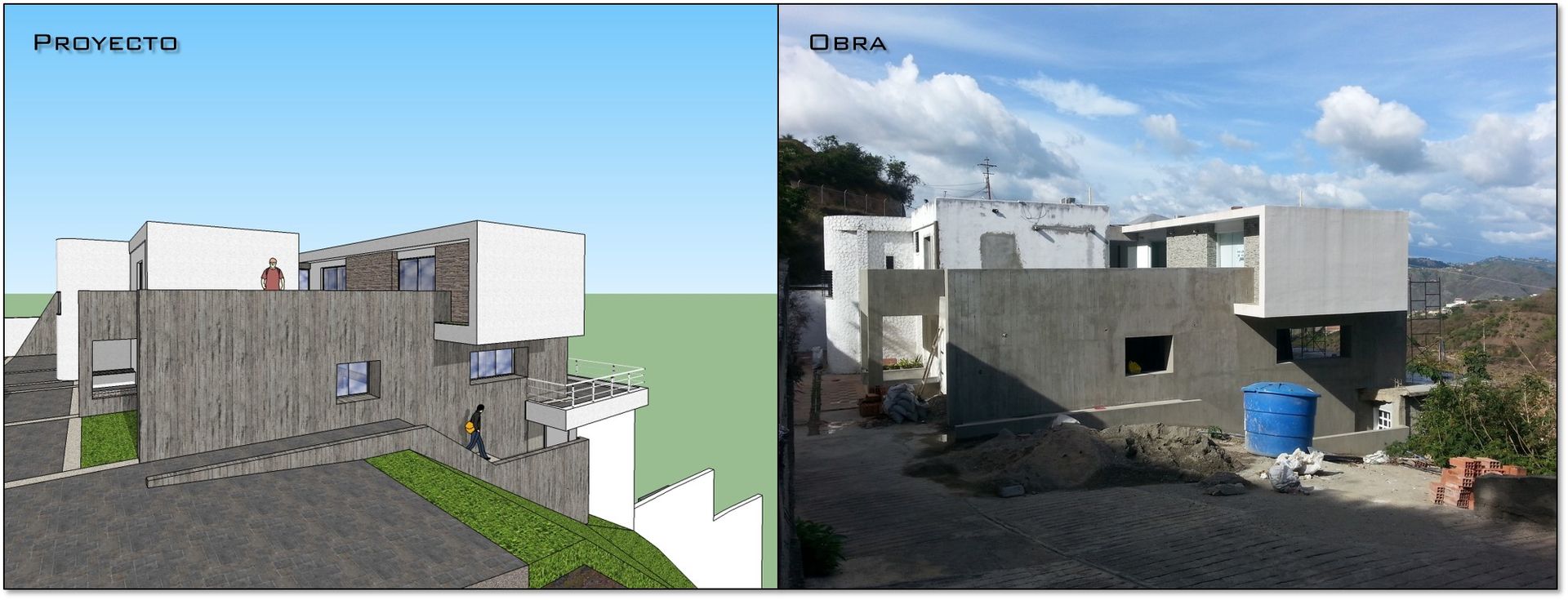 Casa en El Hatillo, MARATEA estudio MARATEA estudio Minimalistische Häuser Beton